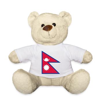Nepal - Teddy Bear - white - Front