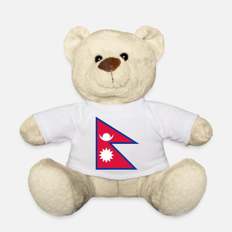 Nepal - Teddy Bear - white