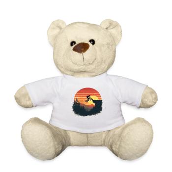 Mountainbike Downhill Abenteuer Mtb für Radfahrer - Teddy - Weiß - Vorne