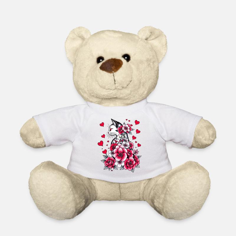 Weiße Katze - Teddy - Weiß