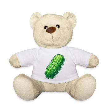 Gros Cornichon - Nounours - blanc - Devant