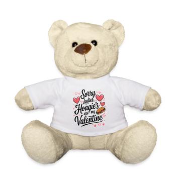 Sorry Ladies Hoagie’s are my Valentine - Teddy - Weiß - Vorne