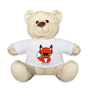 Renard Lunettes de soleil Cool Peeps High Evil Eye Fun - Nounours - blanc - Devant