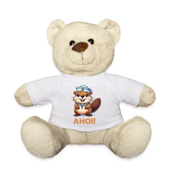 biber matrose kapitän - Teddy - Weiß - Vorne