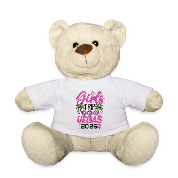 Voyage entre filles Las Vegas 2026 - Nounours - blanc - Devant
