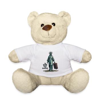 Lustige Freiheitsstatue USA Amerika Sarkasmus - Teddy - Weiß - Vorne