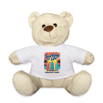 Surf for Life Wave Boards & Beach - Nounours - blanc - Devant