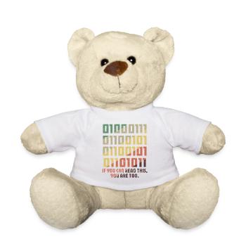 IT Geek, Accessoires PC Périphériques de stockage Evolution - Nounours - blanc - Devant