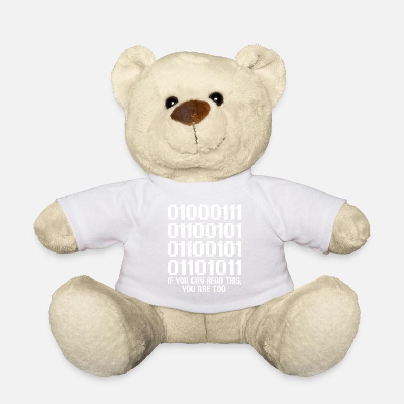Science Nerd Physique Étudiant Blagues Geek - Nounours - blanc