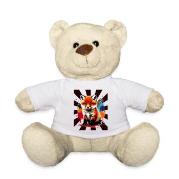 Renard Renards Enfants Enfant - Nounours - blanc - Devant