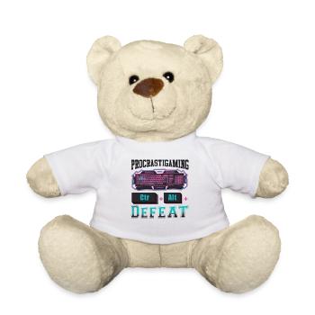 Gamer Procrastigaming CTR Alt Defeat Gaming - Teddy - Weiß - Vorne