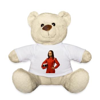 Mona Lisa F1-Fahrer - Teddy - Weiß - Vorne