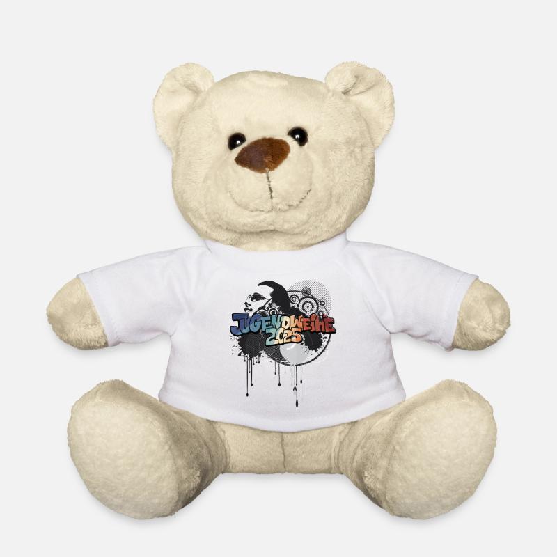 Jugendweihe 2025 Jugendweiheshirt - Teddy - Weiß