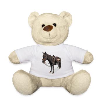 Pferd // Illustration - Teddy - Weiß - Vorne