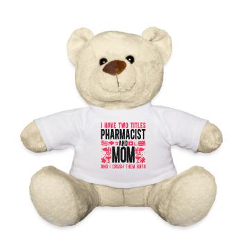 Technicien en pharmacie - Nounours - blanc - Devant