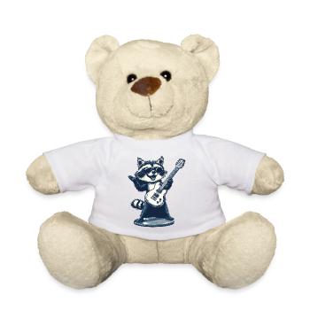 Rock Raccoon - L’original - Nounours - blanc - Devant