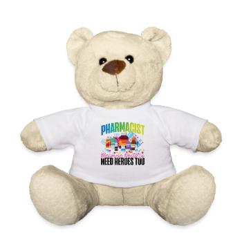 Technicien en pharmacie - Nounours - blanc - Devant