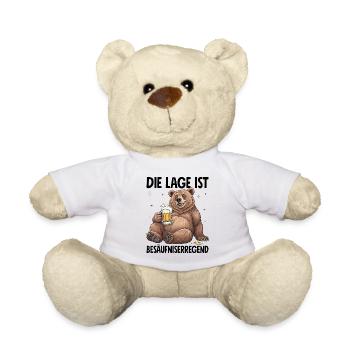 Die Lage Ist Besäufniserregend - Teddy - Weiß - Vorne