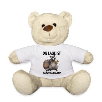 Die Lage Ist Besäufniserregend - Teddy - Weiß - Vorne