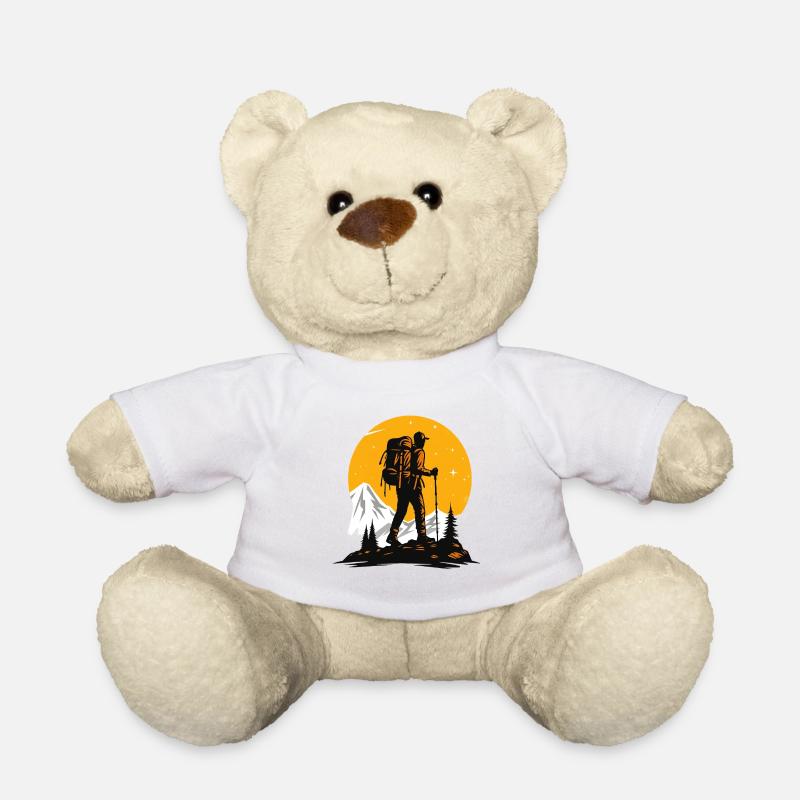 randonneur - Nounours - blanc