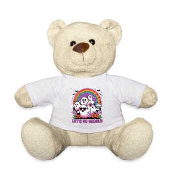 Fantôme Halloween - Nounours - blanc - Devant