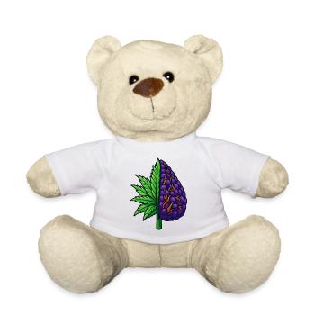 Le Demi-bourgeon - Nounours - blanc - Devant
