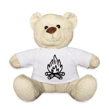 Lagerfeuer - Teddy - Weiß - Vorne
