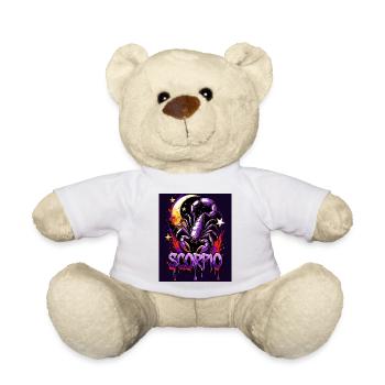 Scorpio - Teddy Bear - white - Front