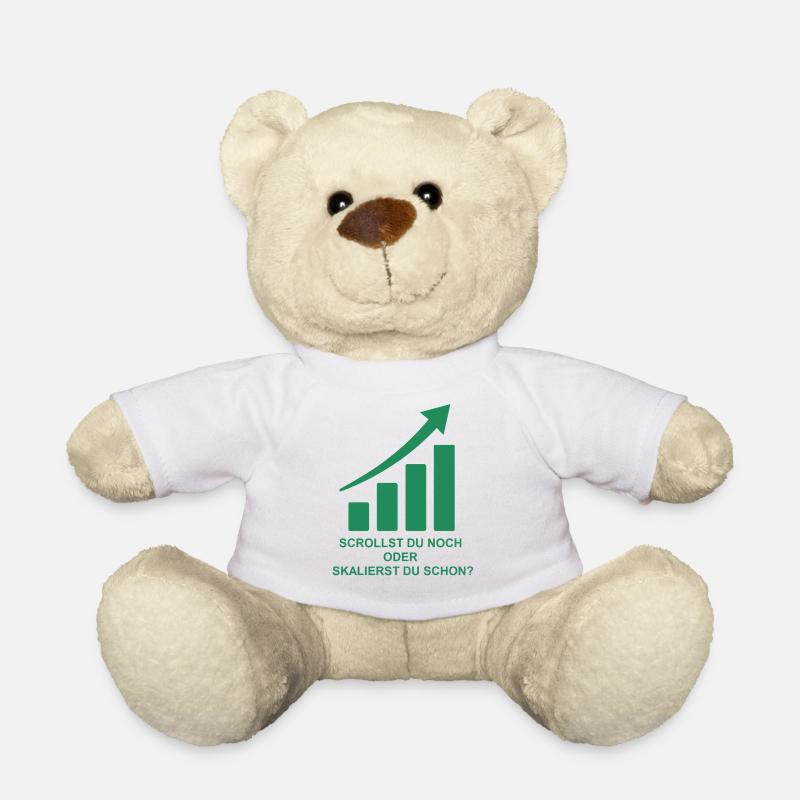 Onlinebusiness Motivation - Teddy - Weiß