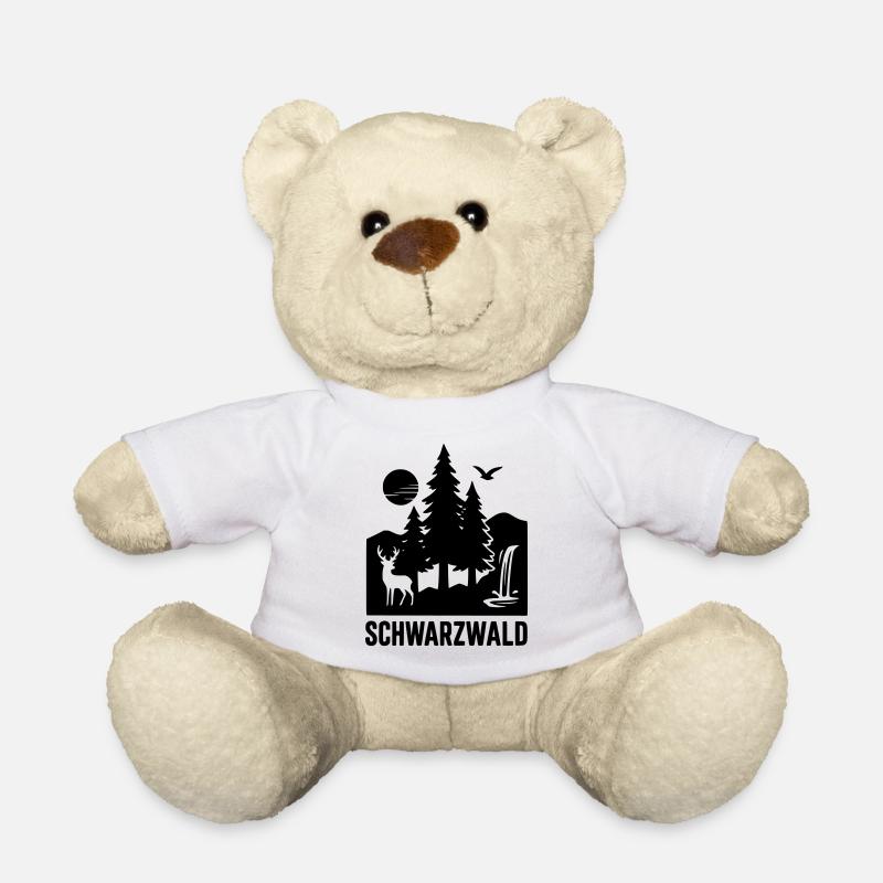 Forêt-Noire - Nounours - blanc