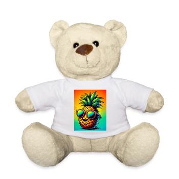 Pineapple - Teddy Bear - white - Front