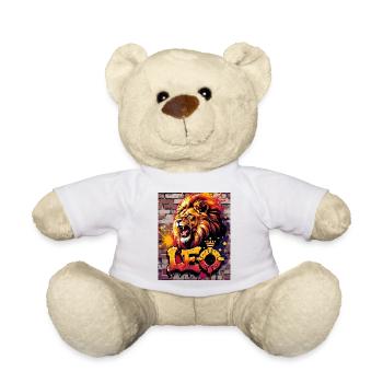 Löwe - Teddy - Weiß - Vorne