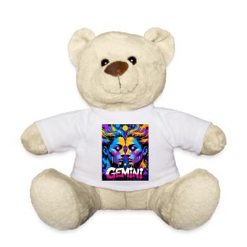 Gemini - Teddy Bear - white - Front