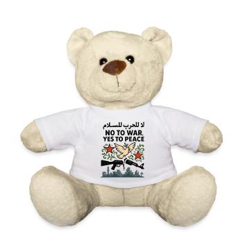 Ja zum Frieden - Teddy - Weiß - Vorne