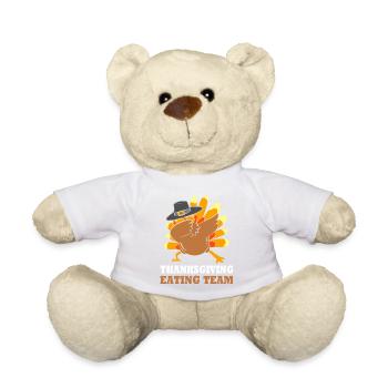 Thanksgiving Gender Reveal Future Maman - Nounours - blanc - Devant