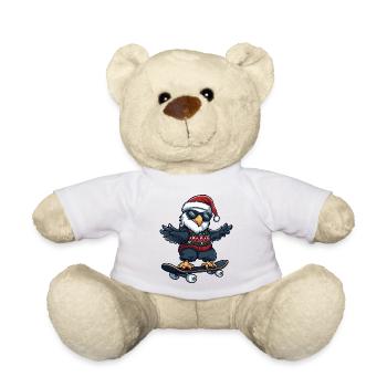 Aigle Noël Drôle - Nounours - blanc - Devant