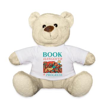 Buch Kater in Arbeit - Teddy - Weiß - Vorne