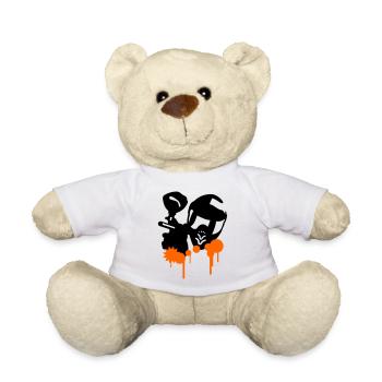 Paintball - Nounours - blanc - Devant