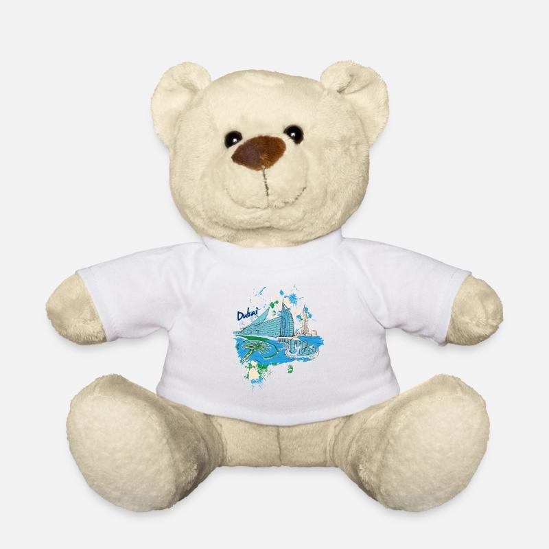 Dubai Skyline – Moderne Superlative am Meer - Teddy - Weiß
