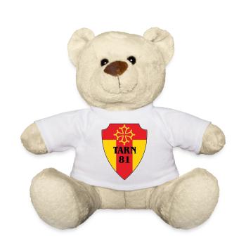 Tarn coat of arms 81 - Teddy Bear - white - Front
