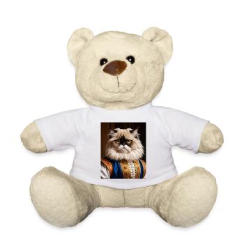 Patte de velours royale – Le chat aristocrate - Nounours - blanc - Devant