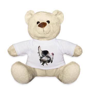 Turkey - Teddy Bear - white - Front