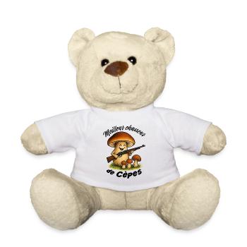 Best Porcini Hunters - Teddy Bear - white - Front