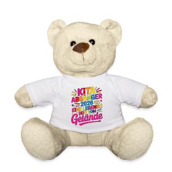 Daycare Graduates 2026: A Legend Leaves the Site - Teddy Bear - white - Front