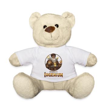 Ingenium Leonardo: Steampunk Sorcerer - Teddy Bear - white - Front