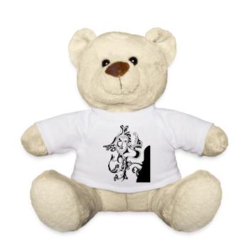 sakura - Teddy Bear - white - Front