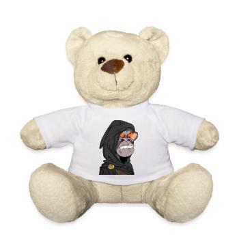 Ape Glow Eyes - Teddy Bear - white - Front
