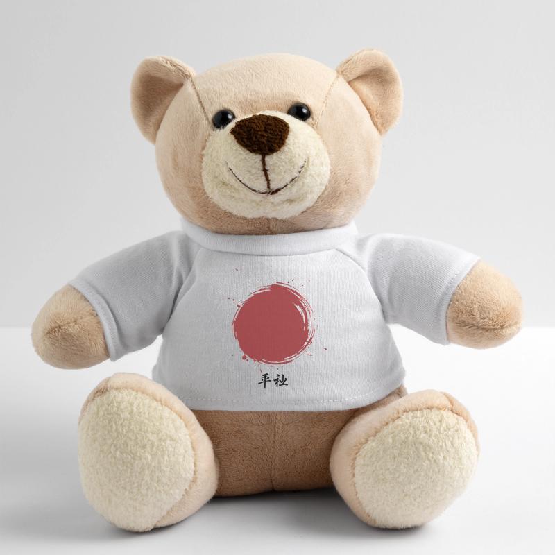 Red Zen Circle Harmony Teddy
