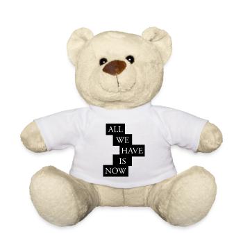 All we have is now - White/Black - Teddy - Weiß - Vorne