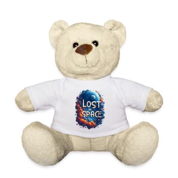 Lost in space - Teddy Bear - white - Front